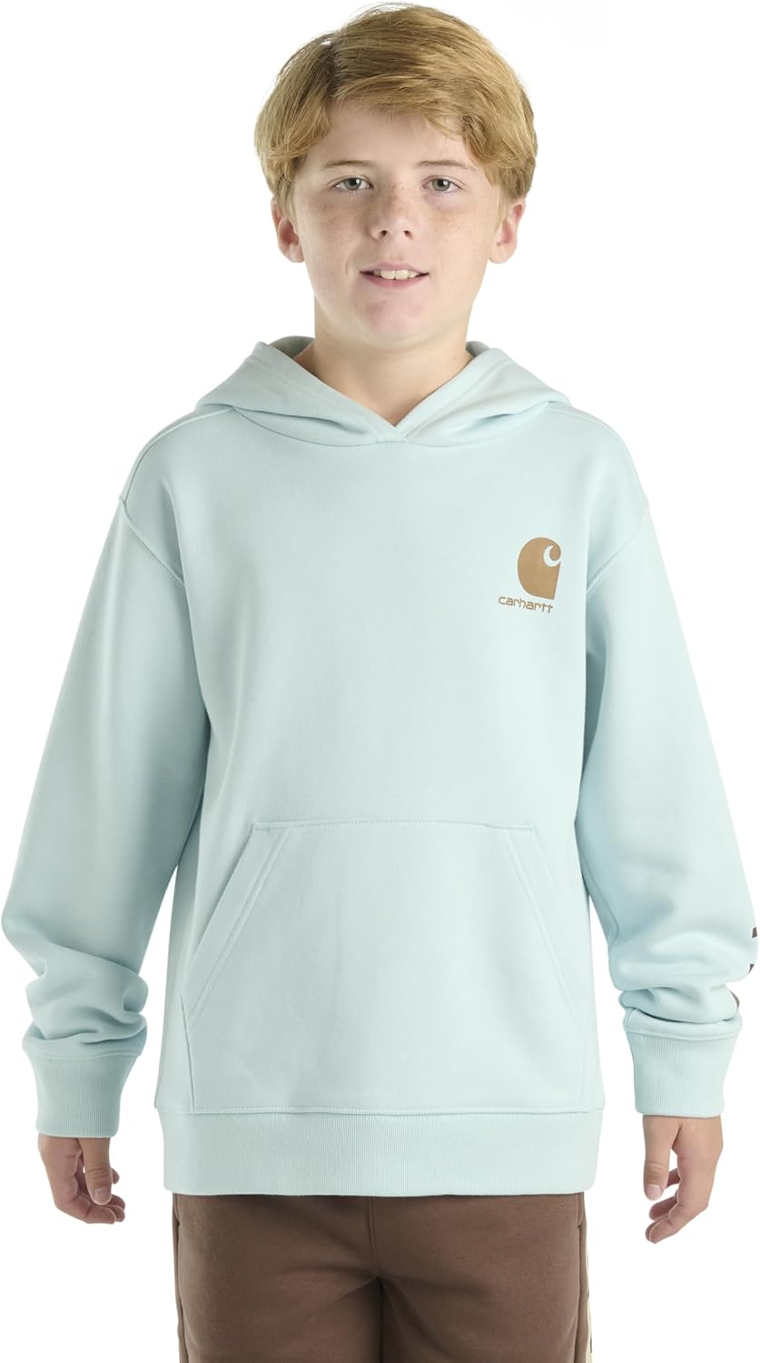 Carhartt Kid's CA6272 Long-Sleeve Graphic Sweatshirt - Boys